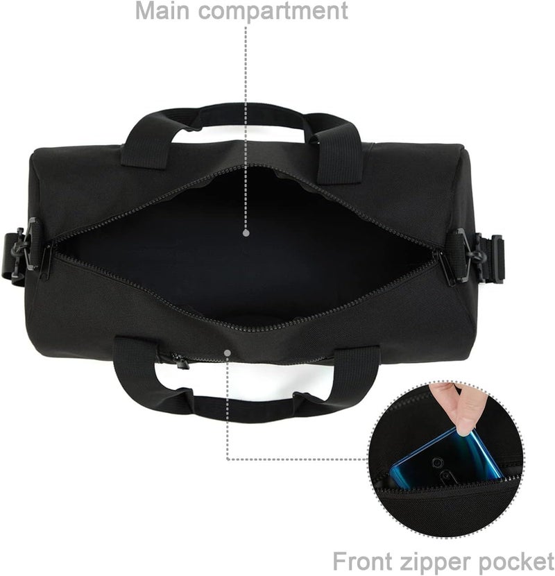ACORMEK Gym Bag for Men and Women Travel Sports Duffel Bag with Adjustable Strap and Water Resistant | Workout, Exercise, Fitness |Kit |Sports Fitness Bag (Black) - Image 3