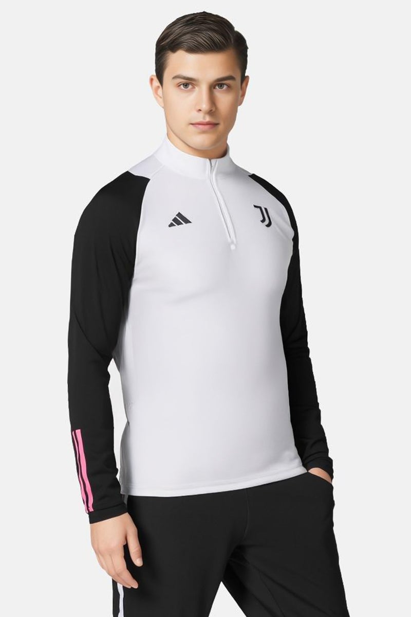 Adidas Men Sportswear Fit Long Sleeve Outdoor Sweatshirt, White  - Image 1