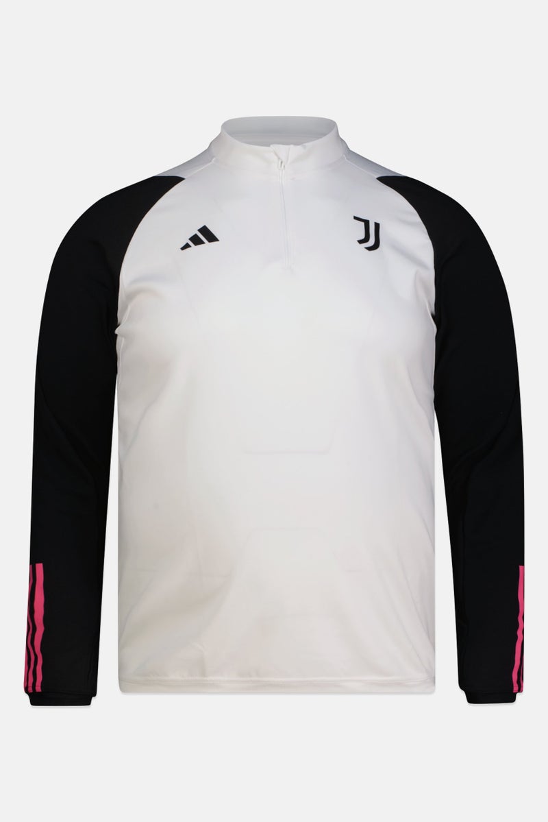 Adidas Men Sportswear Fit Long Sleeve Outdoor Sweatshirt, White  - Image 2