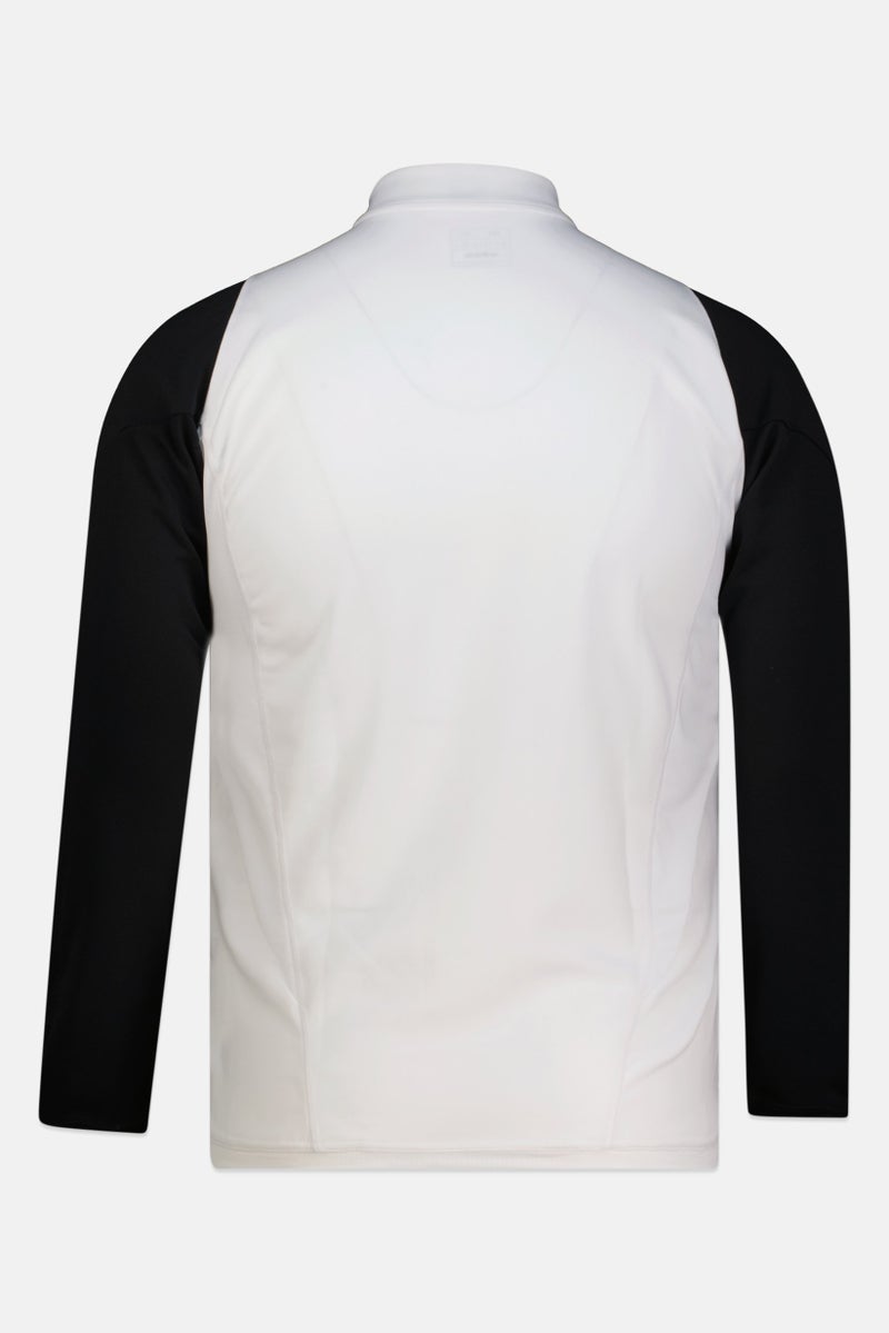 Adidas Men Sportswear Fit Long Sleeve Outdoor Sweatshirt, White  - Image 3