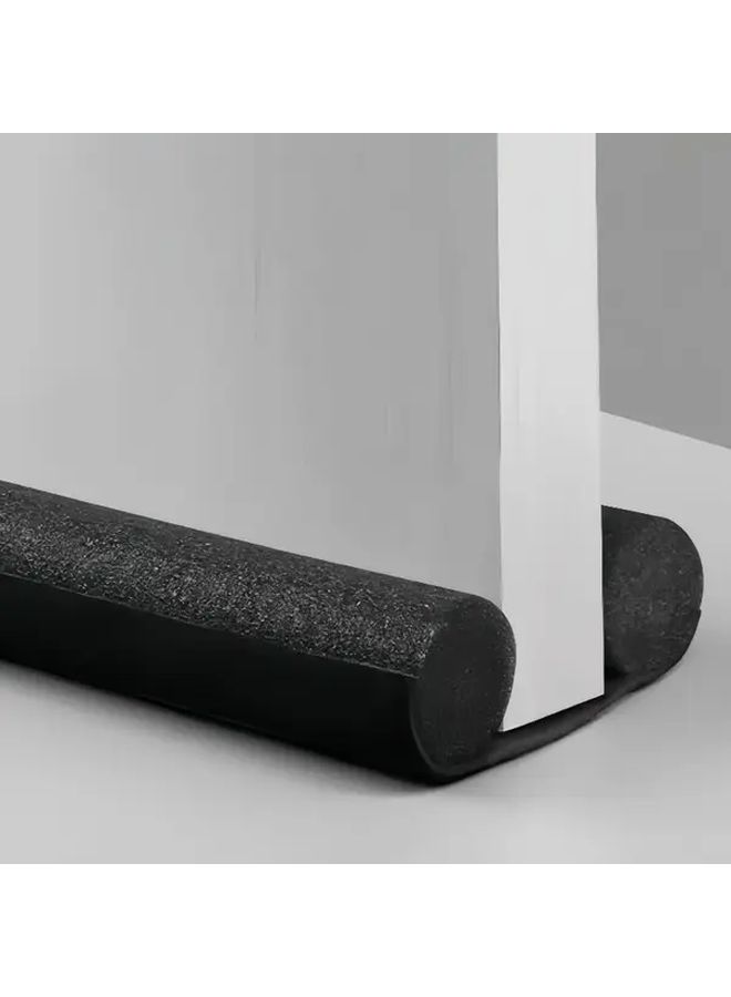 Self Adhesive Door Bottom Seal Grey Silicone Strip Energy Saving Soundproof Draft And Mosquito Barrier - Image 5