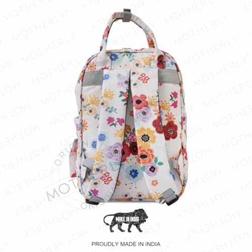 Motherly Printed Diaper Bag for Mothers for Travel, Maternity Bag for Newborn Baby, Mothers Travelling Bag, Multiple Pocket Water Resistant Baby Bag, Hospital Bag for mom(Garden Glam) - Image 2