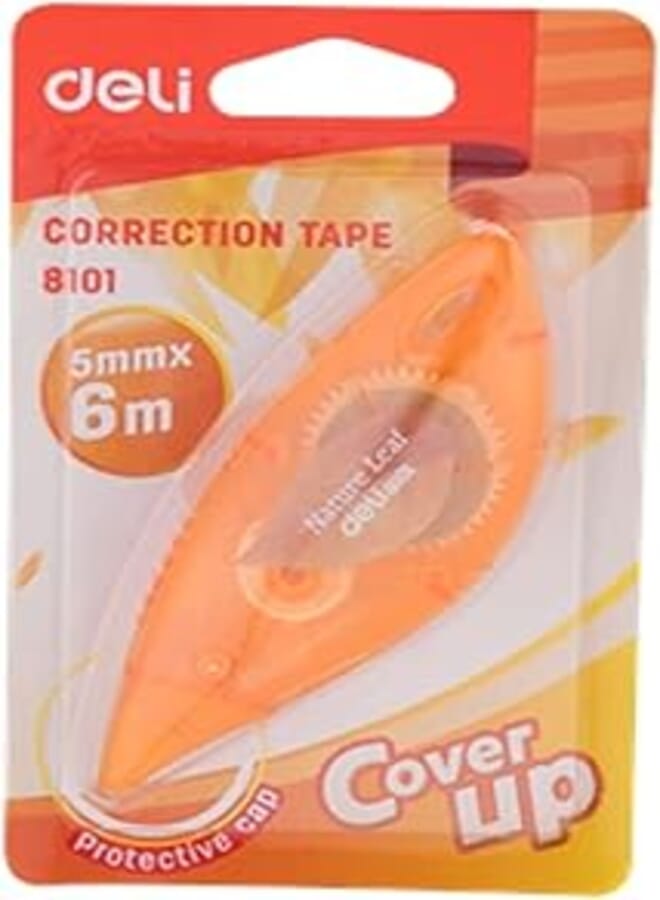 Deli 8101 correction tape - assorted colors