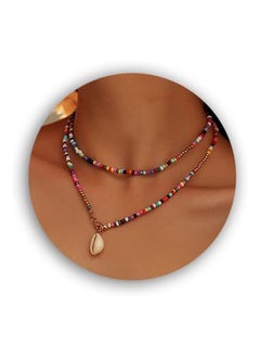 Multi-Color Beaded Chocker Necklaces