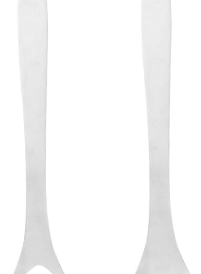 3Pcs Silver Tongue Scraper And Oral Brush Set For Fresh Breath - Image 2