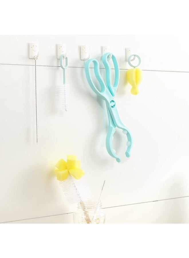 ROMIRUS Baby Bottle Tongs, Anti-scalding Bottle Clip Holder, Scissor Design, Multi-Functional (Blue) - Image 3