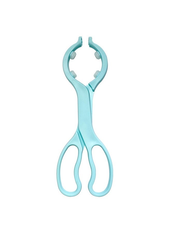 ROMIRUS Baby Bottle Tongs, Anti-scalding Bottle Clip Holder, Scissor Design, Multi-Functional (Blue) - Image 1