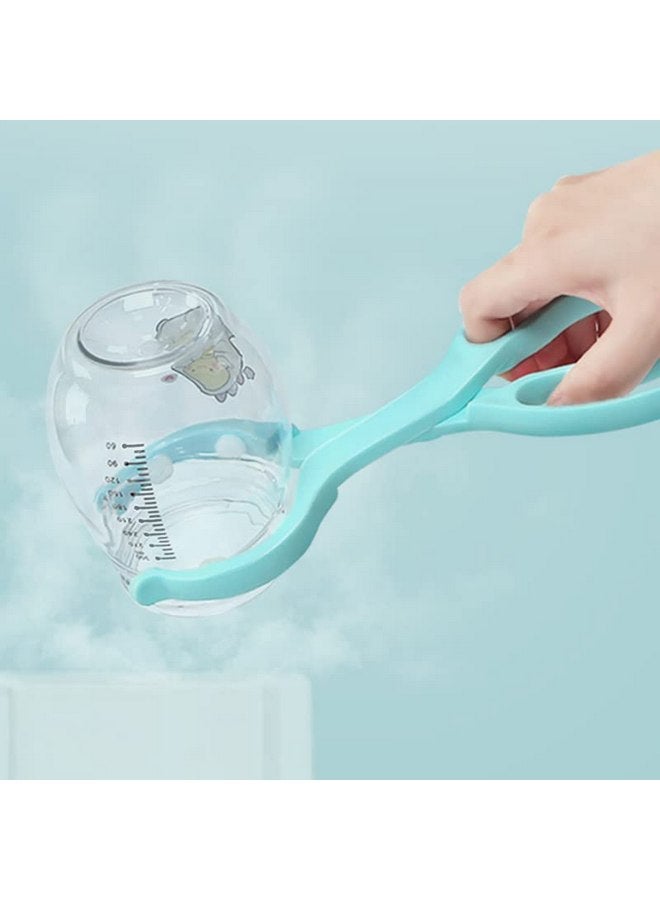 ROMIRUS Baby Bottle Tongs, Anti-scalding Bottle Clip Holder, Scissor Design, Multi-Functional (Blue) - Image 4