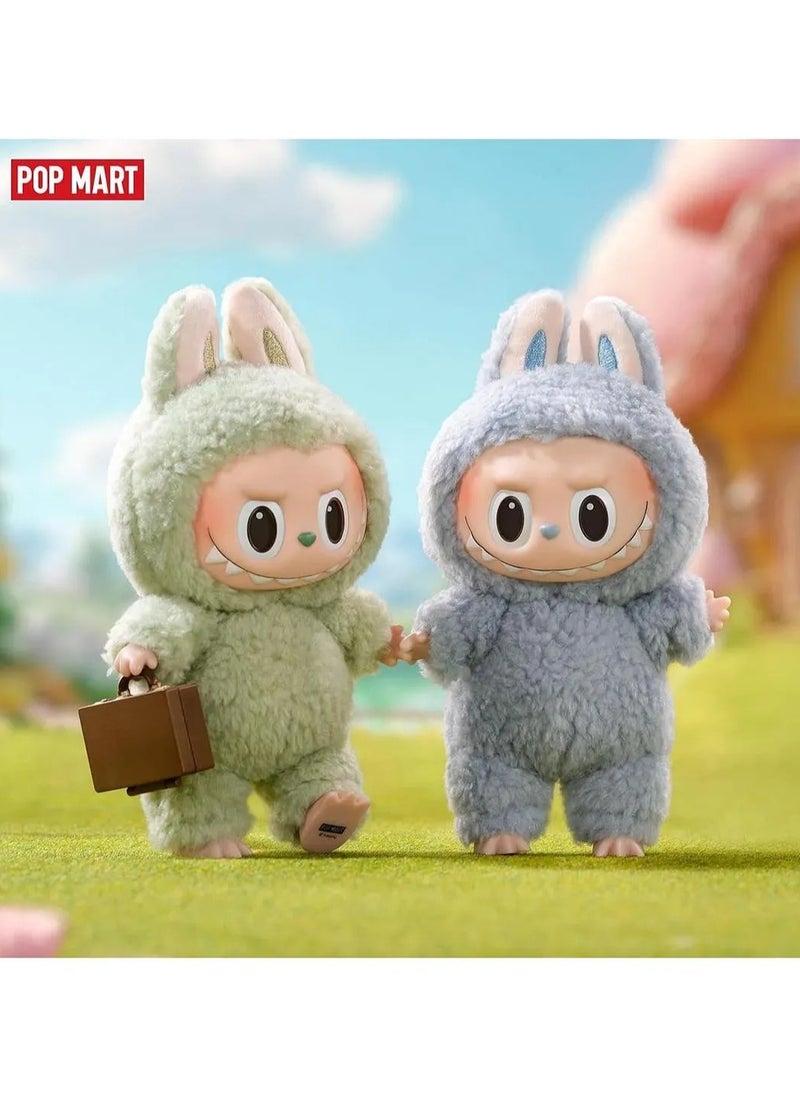 POP MART 100% Authentic Labubu Exciting Macaron Plush Pendant Blind Box By Pop Mart Version 1 17cm Assorted, Sole Distributor in Middle East (1pcs Random)  - Image 4