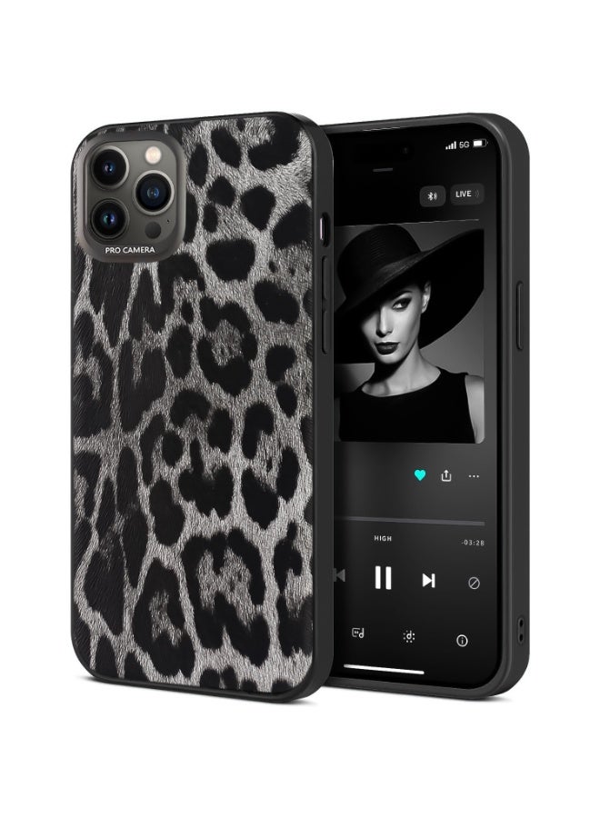 جراب هاتف بنقشة جلد النمر البري ونمط حيواني جريء لهاتف iPhone 16 Pro Max (Tiger 2)