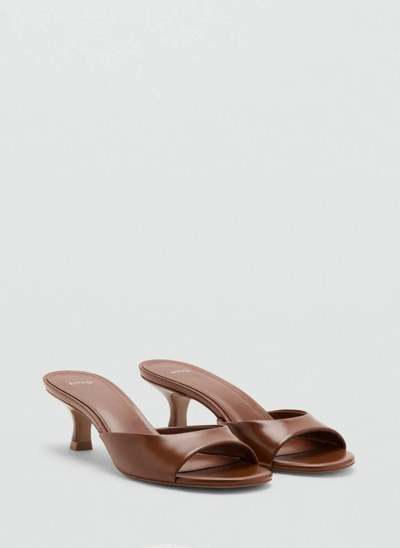 مانجو Kitten heel sandals