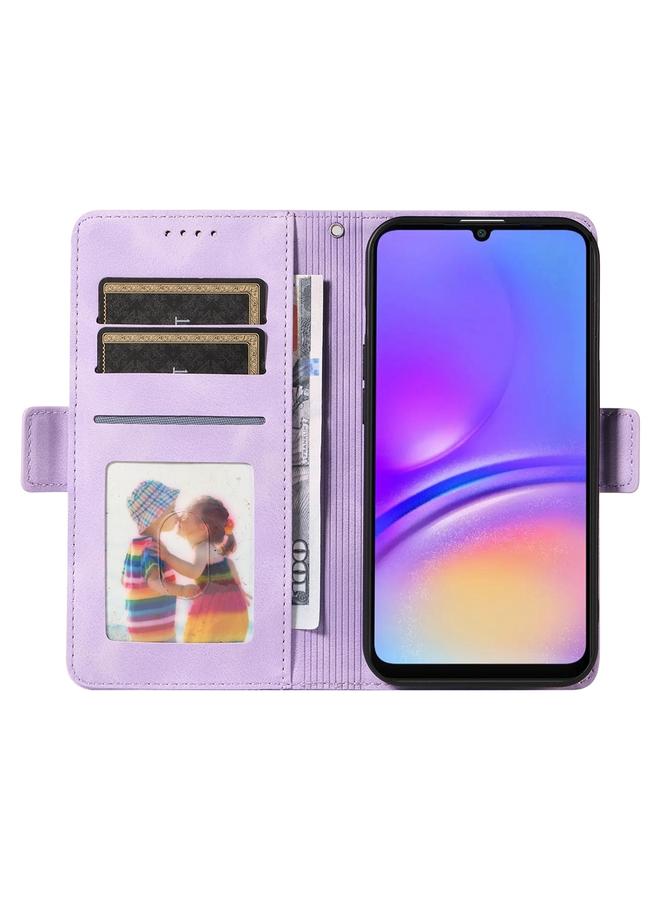 erorex Case For Samsung Galaxy A06 4G / 5G Embossed Rhombus Starry Leather Phone Case - Image 4