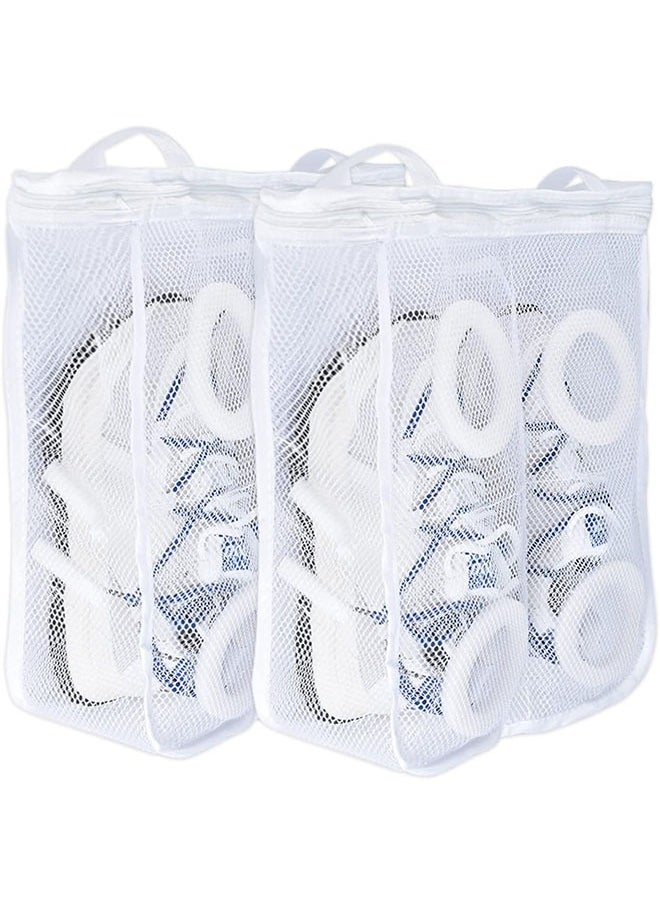 2-Piece Sneaker Washing Bag, Fabric Durable and Reusable Mesh Laundry Bags with Zipper, Travel Organization Bag (Medium) - pzsku/ZE8DA73F99BA8944AE57BZ/45/_/1727174578/93481920-cf1f-406f-80b3-851a90c8ca09