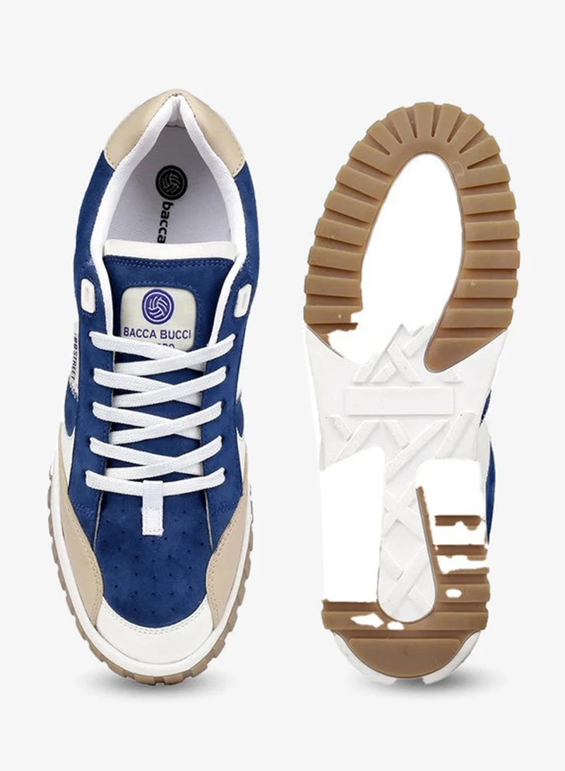 Bacca Bucci Urban Wave Blue Urban style METRO Sneakers for Men | Best Price UAE