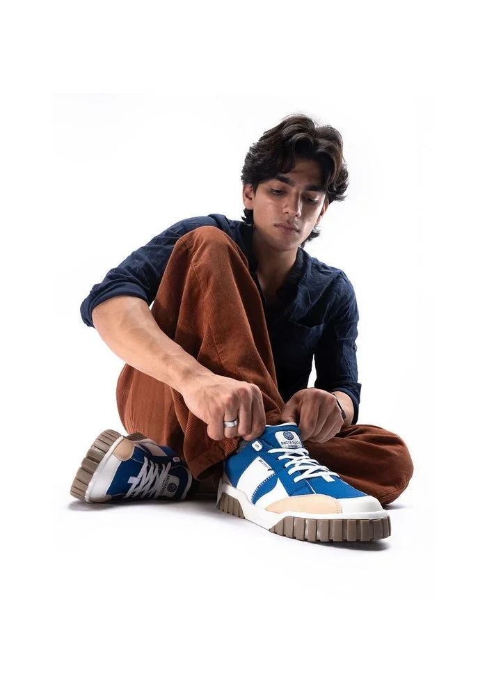 Bacca Bucci Urban Wave Blue Urban style METRO Sneakers for Men | Best Price UAE