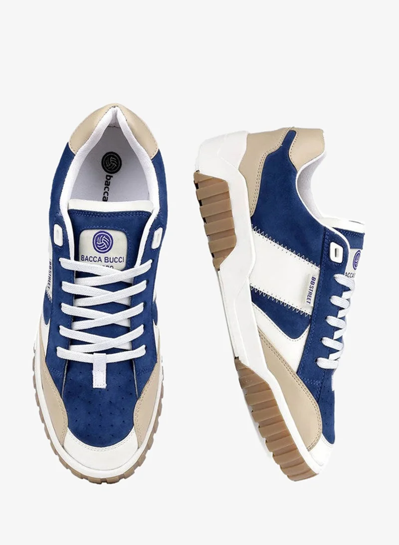 Bacca Bucci Urban Wave Blue Urban style METRO Sneakers for Men | Best Price UAE