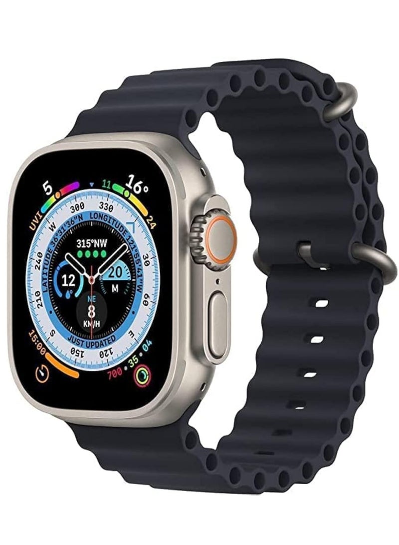 HK8 Pro Max 2.12" AMOLED Screen Ultra Smart Watch Series 8 49mm Memory 256MB Battery 320mAh Compass NFC Waterproof IP68 Wireless Charging - Image 1