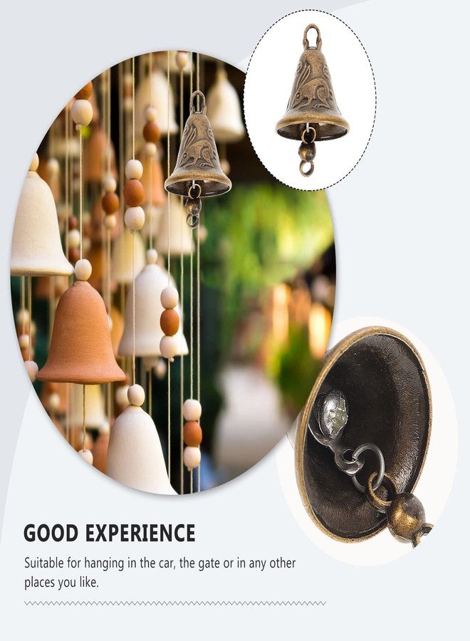 SUPVOX Bell Wind Chime - 11Pcs Mini Jingle Bells for Crafting Feng Shui Decoration Doorbell and Hanging Accessories - Image 4