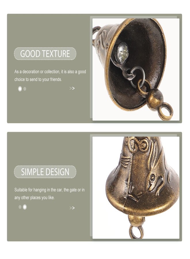 SUPVOX Bell Wind Chime - 11Pcs Mini Jingle Bells for Crafting Feng Shui Decoration Doorbell and Hanging Accessories - Image 5