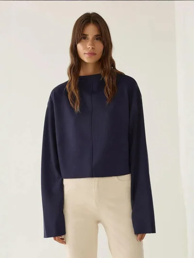 HICCUP Comfort Fit Stitch Detailed Blouse