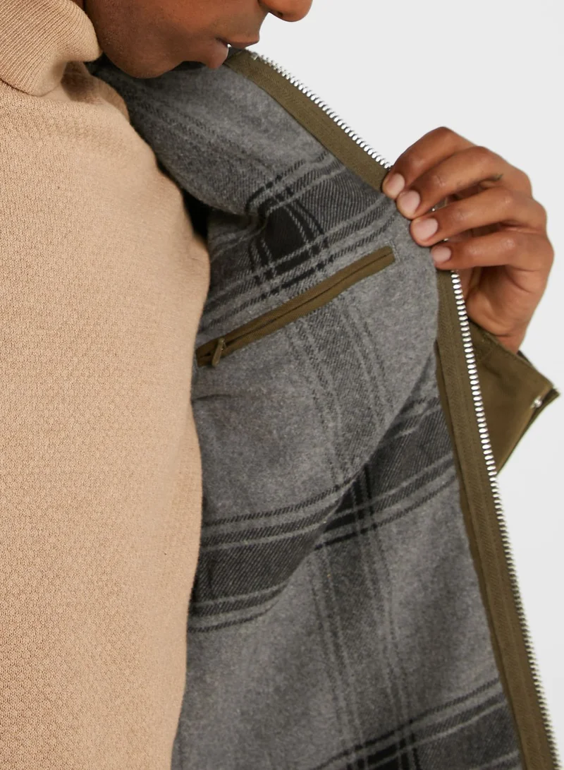French Connection Contrast Collar Jacket