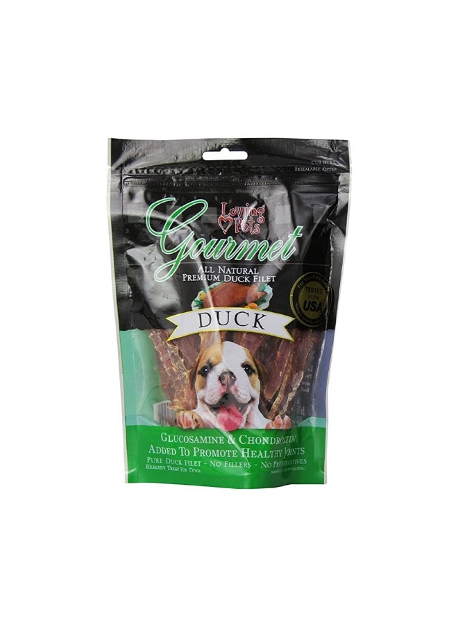 Loving Pets Loving Pets Duck Strips With Glucosamine & Chondroitin Dog Treats - 6 Oz 