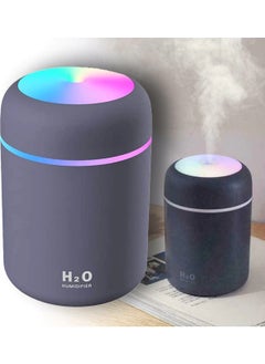 H2O Humidifier 300 ml Ultrasonic Air Humidifier Steam Machine and Aroma Diffuser