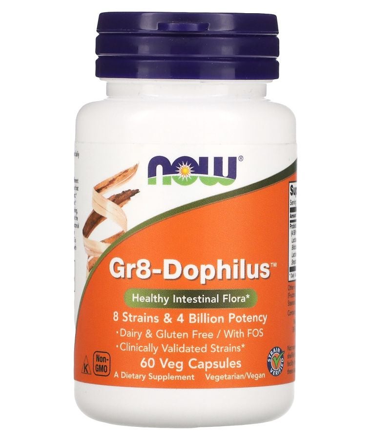 now Gr8-Dophilus 60 Veg Capsules