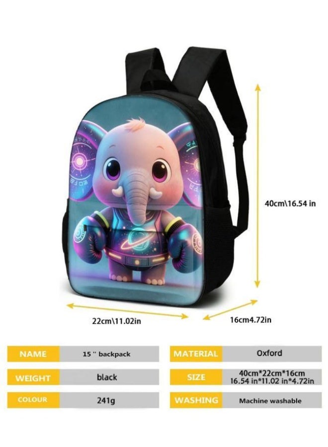 Bright Li Fire The hit is coming! Fun cartoon bag three-piece set, the fashion new favorite of students and teenagers (available for students, children, friends on outings, mountain climbing, schooling, etc.) - 12 - Image 5