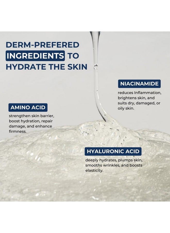 Prettyboy - PrettyBoy Fresh Start Gentle Face Cleanser | Hydrating & Exfoliating with Niacinamide, Hyaluronic Acid, and Amino Acids | Dermatologist-Approved, Sensitive Skin-Friendly, Daily Facial Wash - Image 1