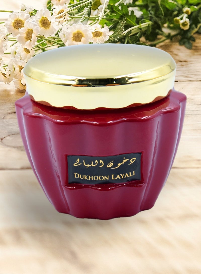 سند بخور ليالي – 60 جرام بخور عربي فاخر | الروائح الشرقية الأصيلة