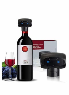 Y&D Electric Wine Bottle Stoppers, Automatic Saver Vacuum Stopperswith Silicone Stoppers，The Fresh for Up to a Week  - Image 1