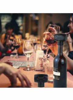 Y&D Electric Wine Bottle Stoppers, Automatic Saver Vacuum Stopperswith Silicone Stoppers，The Fresh for Up to a Week  - Image 2