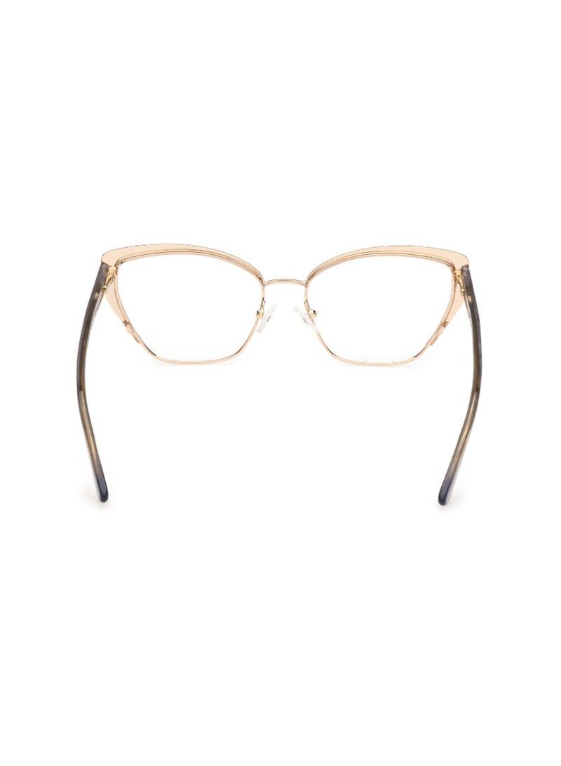 GUESS Women's Cat Eye Shape Eyeglass Frames - GU5012202054 - Lens Size: 54 Mm - Grey - Image 4