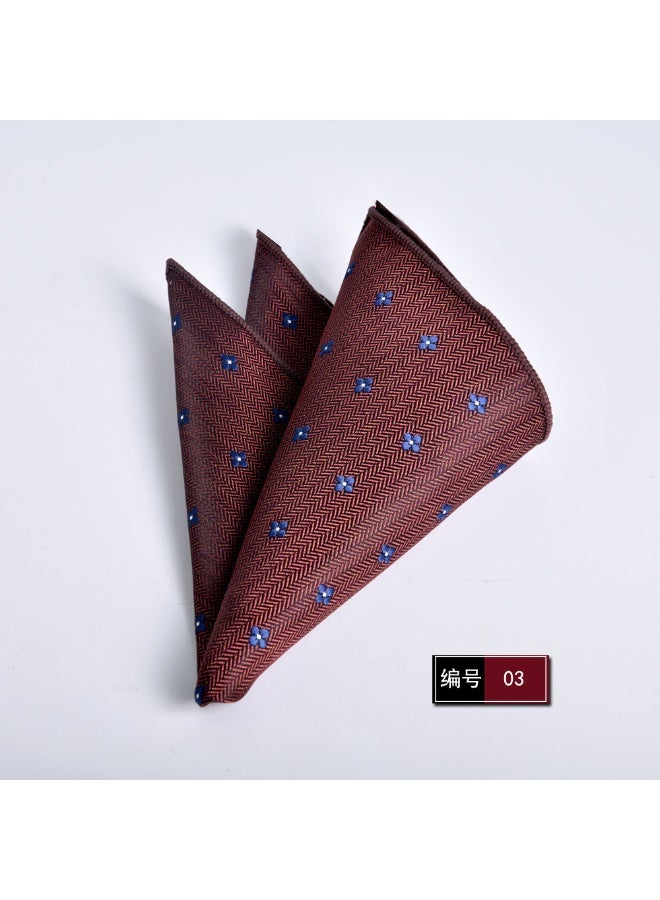 Shougu New Men's Suit Decoration Pocket Towel Small Square Towel 