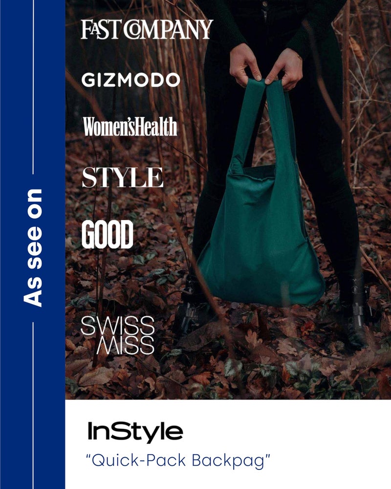 Notabag 2 in 1: Transformable Backpack and Handbag: Waterproof, Reusable and Foldable (Forest Green) - Image 5