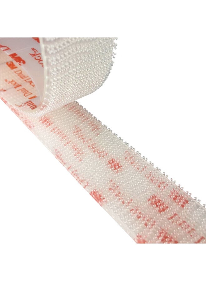 3M 3M Mushroom-Shaped Adhesive Hook Tape, Transparent Wavy Sj3560, 2.5Cm Wide * 100Cm Long * 6Mm Thick - Image 2