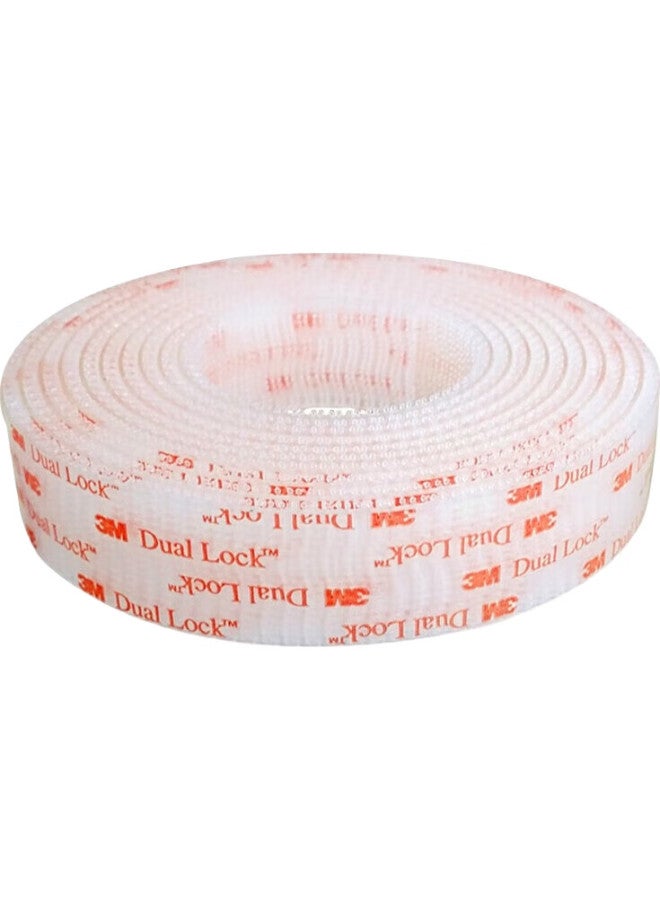 3M 3M Mushroom-Shaped Adhesive Hook Tape, Transparent Wavy Sj3560, 2.5Cm Wide * 100Cm Long * 6Mm Thick - Image 1