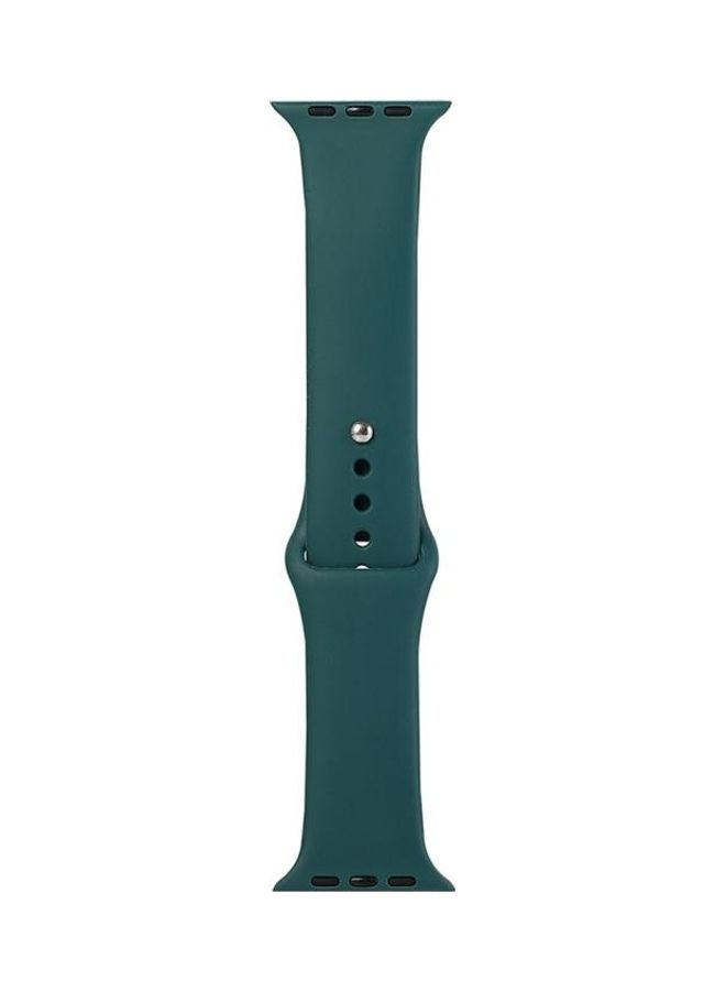 NIBEMINENT Replacement Watchband For Apple Watch Green - Image 1