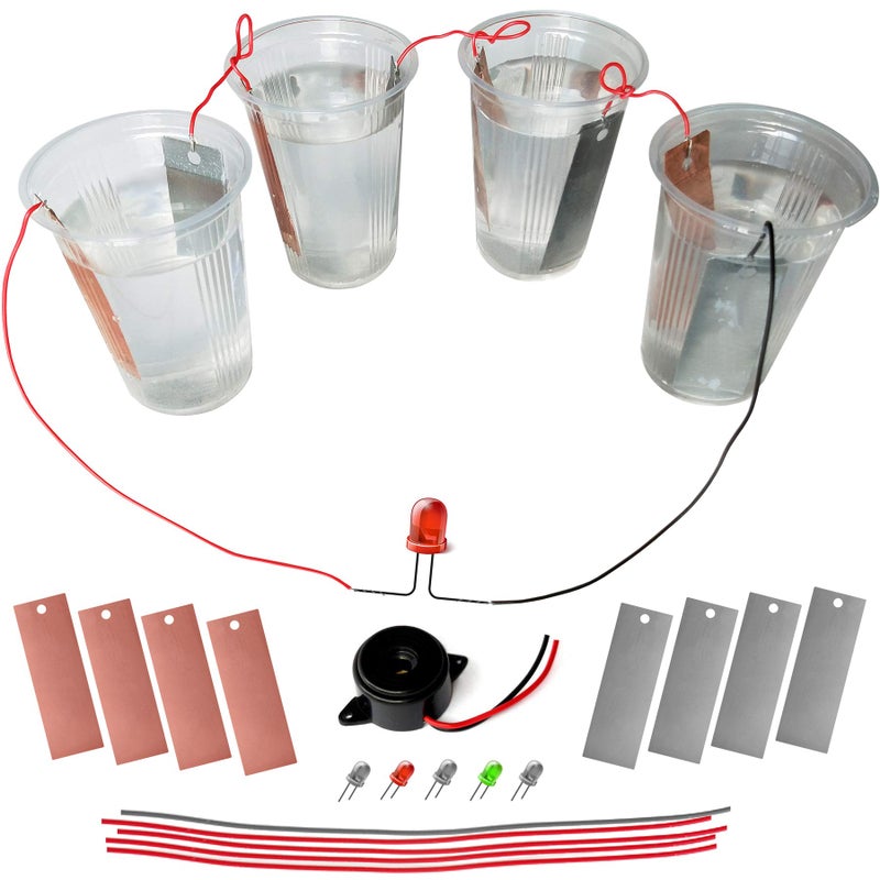 Kit4Curious Eco-Friendly Salt Water Battery Kit – DIY Renewable Energy Science Experiment for Kids & Students - Image 5