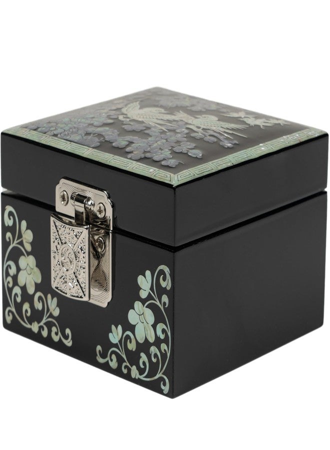 February Mountain Mother of Pearl Small Jewelry Box - Birthday Gifts for Women & Friends, BFF Gifts - Image 5