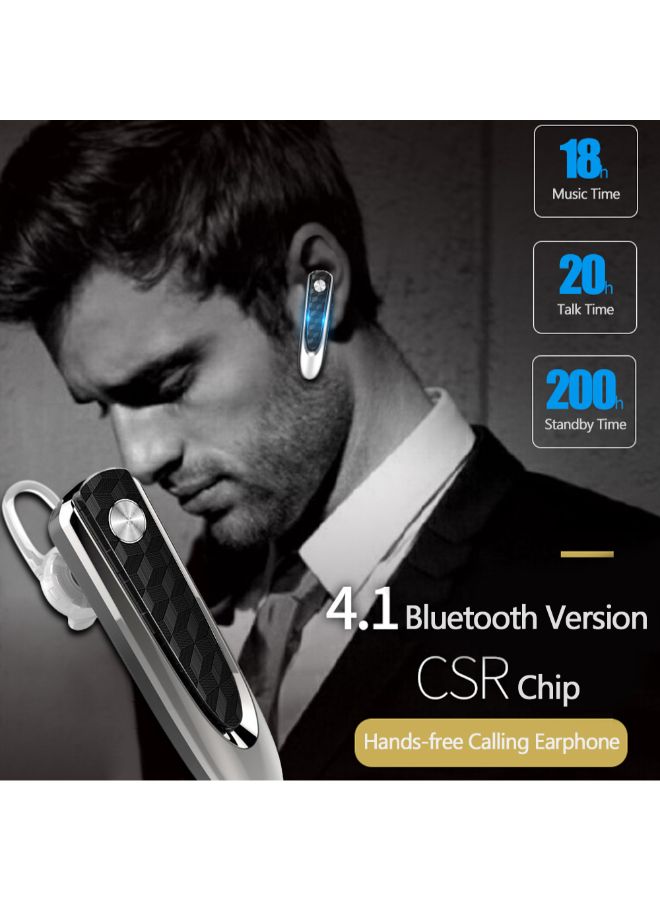 HF-68 Bluetooth In-Ear Stereo Headphones With Mic Black/Grey - Image 4