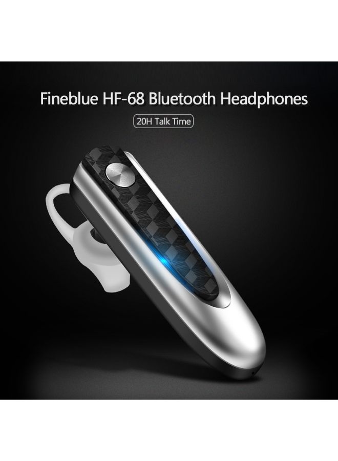 HF-68 Bluetooth In-Ear Stereo Headphones With Mic Black/Grey - Image 3