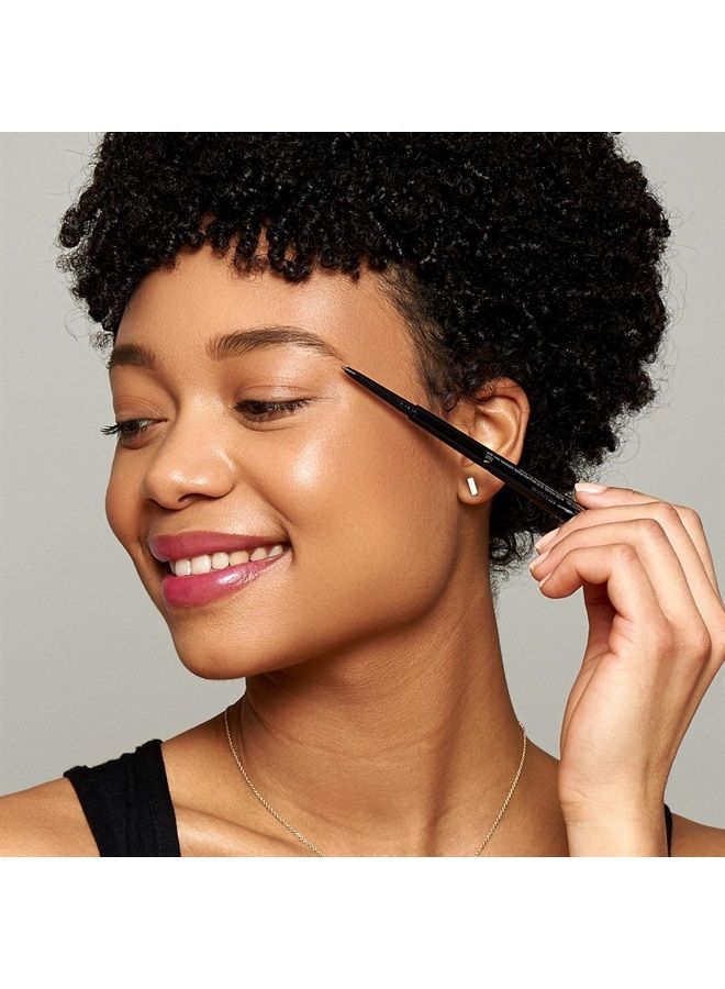 Wunder2 WUNDERBROW Dual Precision Brow Liner, Black/Brown, Cruelty-Free - Image 4