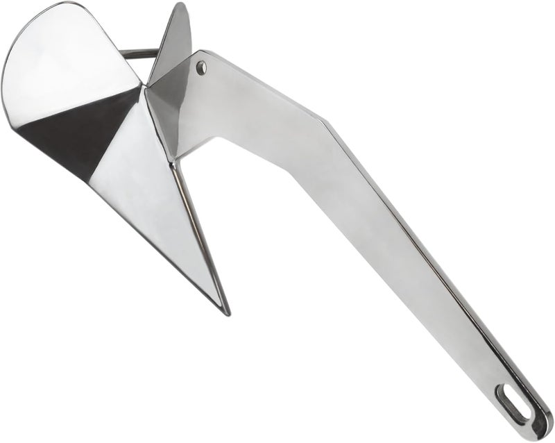 YANYUCB 316 Stainless Steel 6.6lb/3kg Delta/Wing Style Boat Anchor - Image 1