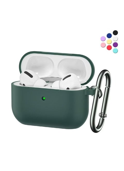 AirPods Pro 2 Case Cover 2022 - Full Body Protective Silicone Case Compatible with New Apple AirPods Pro 2nd Generation Case, Shockproof Cover with Carabiner