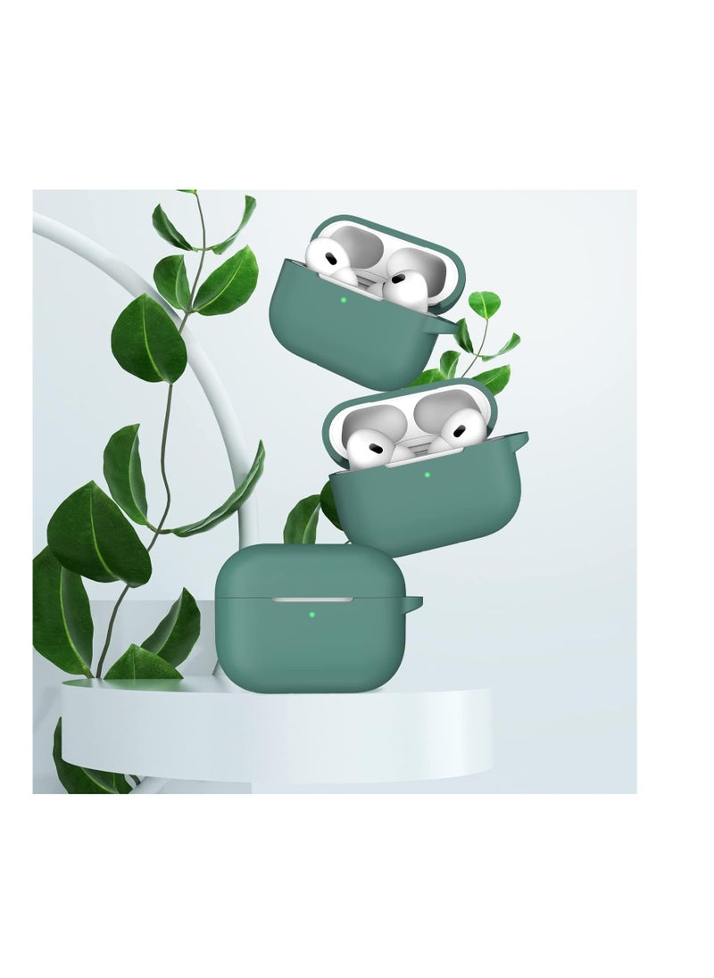 AirPods Pro 2 Case Cover 2022 - Full Body Protective Silicone Case Compatible with New Apple AirPods Pro 2nd Generation Case, Shockproof Cover with Carabiner