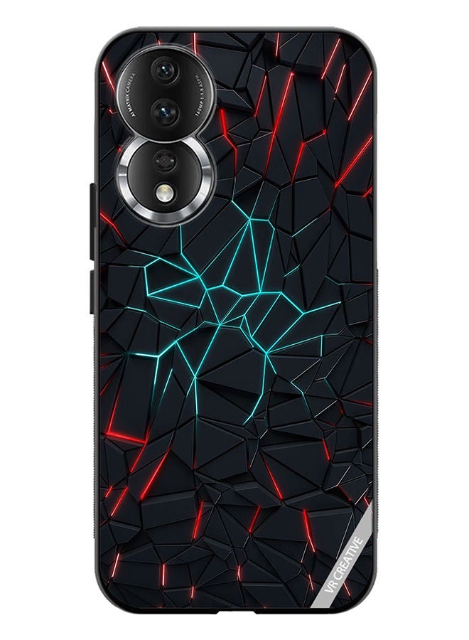 VR CREATIVE Protective Case Cover For Honor 80 Abstracts Design Multicolour - Image 1