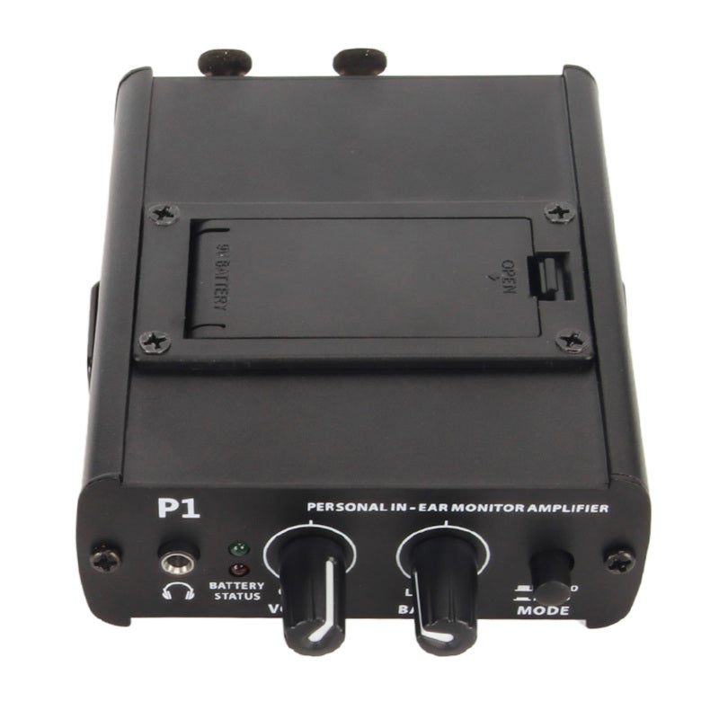 Mini Headphone Amplifier With Volume Balance Control Dual XLR Inputs - Stereo Headphone Amplifier Mixing Function 3.5mm Output for Studio Monitoring - Image 2