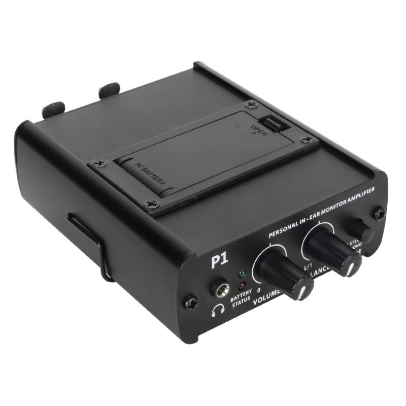 Mini Headphone Amplifier With Volume Balance Control Dual XLR Inputs - Stereo Headphone Amplifier Mixing Function 3.5mm Output for Studio Monitoring - Image 3